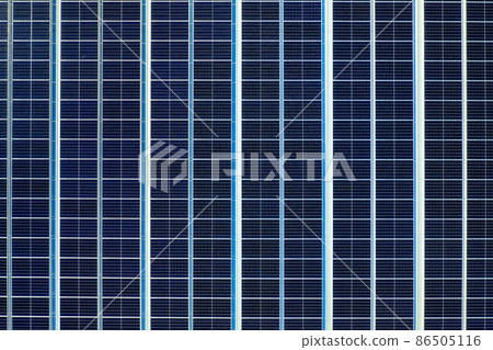 Solar panels on the roof. (Solar cell) 86505116