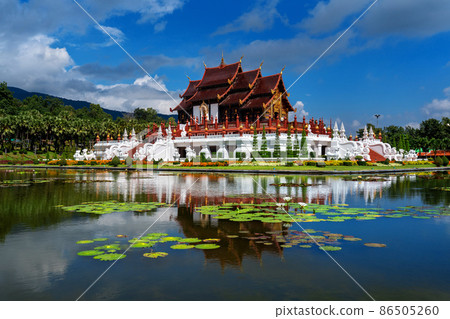 Ho kham luang northern thai style in Royal Flora ratchaphruek in Chiang Mai,Thailand. 86505260