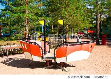 A children's playground A children's playground 86508552