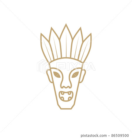 mask culture forest ethnic logo design vector graphic symbol icon illustration creative idea mask culture forest ethnic logo design vector graphic symbol icon illustration creative idea 86509500