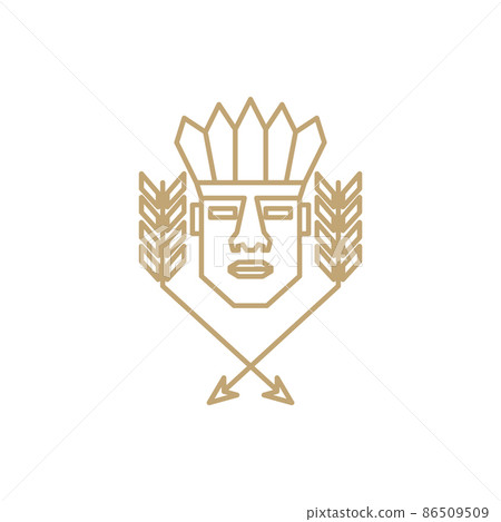 mask culture forest ethnic logo design vector graphic symbol icon illustration creative idea mask culture forest ethnic logo design vector graphic symbol icon illustration creative idea 86509509