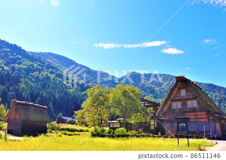 Scenery of Shirakawago 86511146