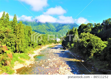 Scenery of Shirakawago 86511252