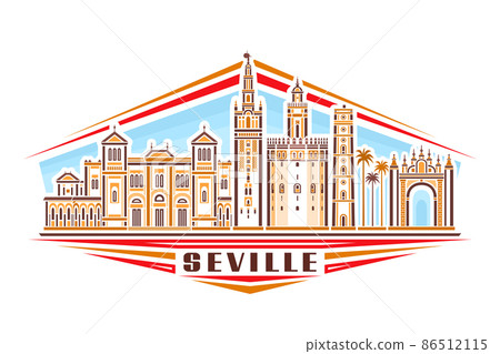 Vector illustration of Seville Vector illustration of Seville 86512115