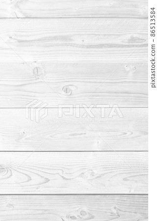 White gray wood color texture horizontal for background. Surface light clean of table top view. Natural patterns for design art work and interior or exterior. Grunge old white wood board wall pattern. 86513584