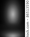 Black, dark and gray abstract cement wall and studio room gradient background. 86513590