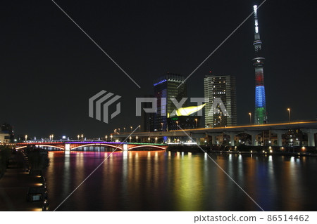 Tokyo Sky Tree (Paralympic color) Tokyo Sky Tree (Paralympic color) 86514462