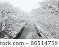 Winter scenery 86514759