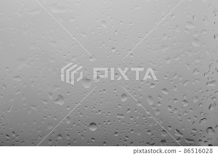 Water drops on light background, closeup view 86516028