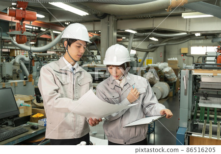 Factory engineer working person 86516205
