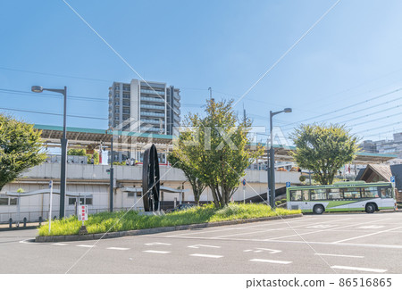 車站前的風景 東川口站 車站前的風景 東川口站 86516865