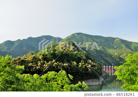 翼山大壩湖[和歌山縣日高川町] 86518261