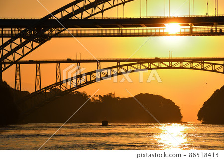 Asahi of Saikai Bridge Asahi of Saikai Bridge 86518413