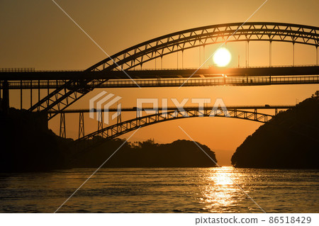 Asahi of Saikai Bridge Asahi of Saikai Bridge 86518429