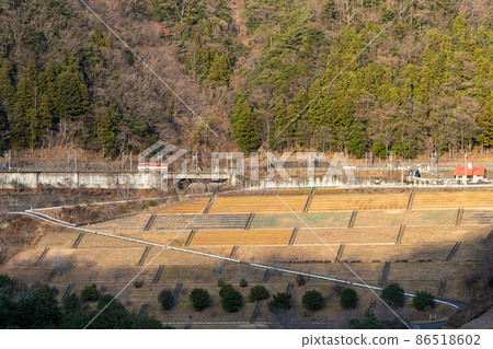 [靜岡縣]大井川鐵道Abt型列車繞長島大壩 86518602