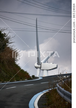 Wind power generation attracting attention as sustainable clean energy Wind power generation attracting attention as sustainable clean energy 86519084