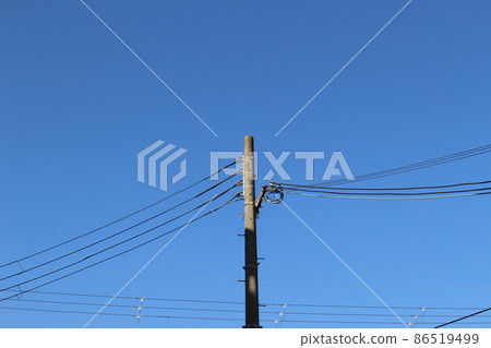 Utility pole electricity supply 86519499