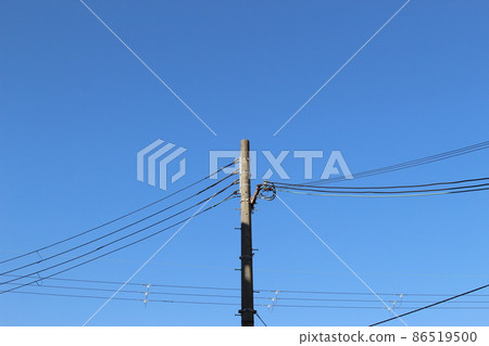 Utility pole electricity supply 86519500