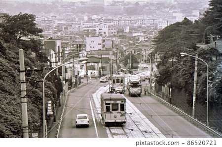 1969年橫濱電車7系統廢止 久保山橫濱市神奈川縣 86520721