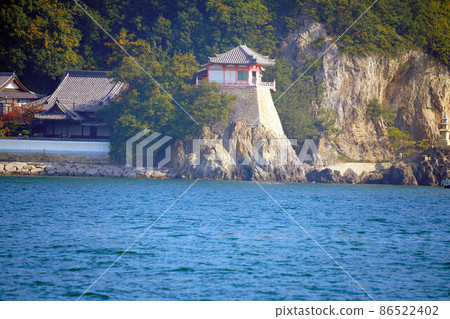 [瀨戶內 33 觀音聖地] 從廣島縣福山市但馬 4 看到的第 24 號 Afushi Rabbit Kannon Bandai-ji Temple 86522402