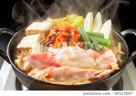 Image of pork kimchi pot 86523667