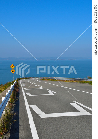 Road to the sea Prefectural road 255 Road to the sea Prefectural road 255 86523800