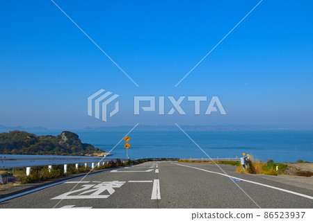 Road to the sea Prefectural road 255 Road to the sea Prefectural road 255 86523937