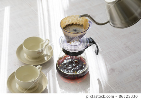 用手煮咖啡 用手煮咖啡 86525330