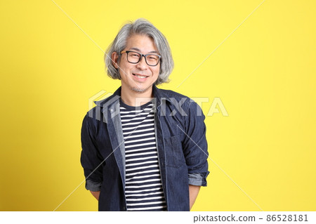 Asian Man Portrait 86528181
