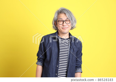Asian Man Portrait 86528183