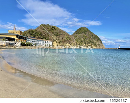 竹野的貓崎半島、酒店和海 86529587