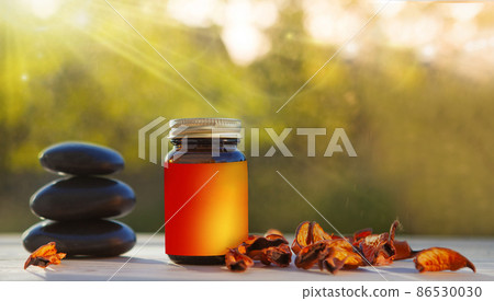 Herbal medicine, alternative medicine and homeopathy. MOCKUP 86530030