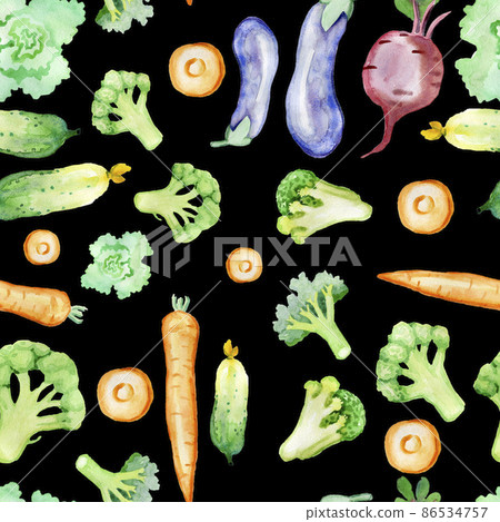 Vegan Food Watercolor Seamless Pattern Fabric Tablecloth Curtain Kitchen Napkin Apron Potholder Vegan Food Watercolor Seamless Pattern Fabric Tablecloth Curtain Kitchen Napkin Apron Potholder 86534757