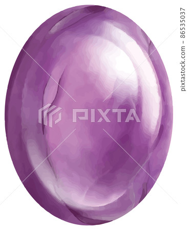 二月生日石/寶石紫水晶鬆散矢量素材 二月生日石/寶石紫水晶鬆散矢量素材 86535037