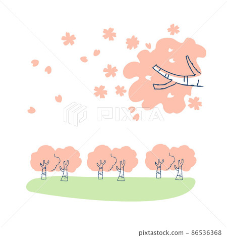 櫻花的風景 櫻花的風景 86536368