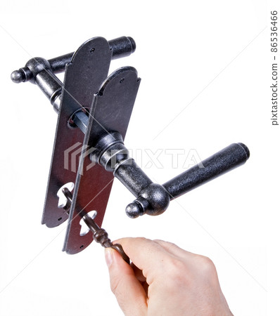 the key in the lock 86536466