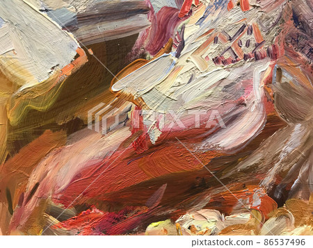 Abstract Textural Paper Arts Collage Painting With Grey Tones Abstract Textural Paper Arts Collage Painting With Grey Tones 86537496