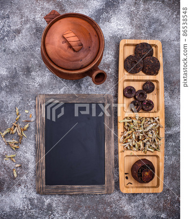 Different pressed Chinese pu-erh tea Different pressed Chinese pu-erh tea 86538548