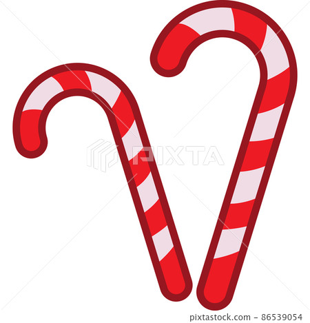 Candy Cone Filled Outline Icon Vector  86539054