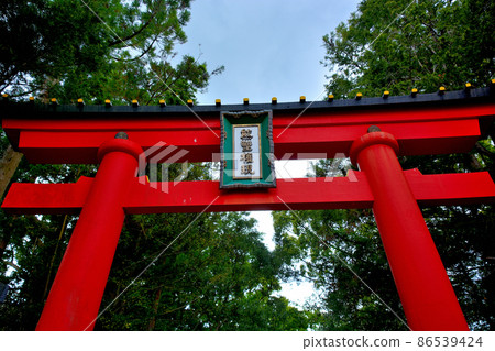 熊野早玉大社，入口處，鳥居門前額，熊野山，和歌山 (1) 86539424