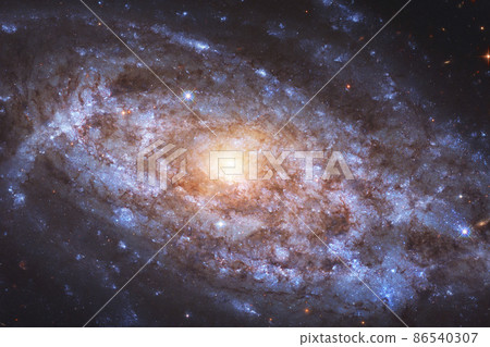 Deep space. Elements of this image furnished by NASA 86540307
