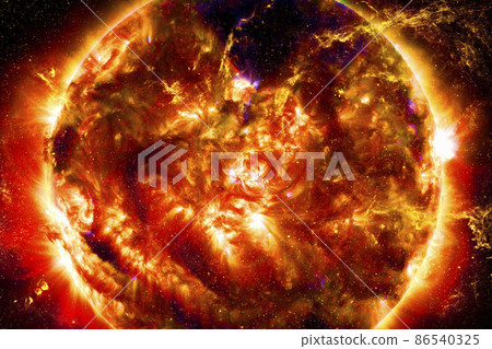 Nebula, cluster of stars in deep space. Elements of this image furnished by NASA 86540325