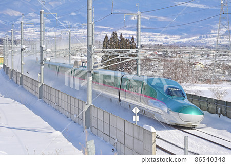 Hokkaido Shinkansen Shin-Hakodate Hokuto-Kikonai JR East E5 series U31 organization (Sendai) Hayabusa 86540348