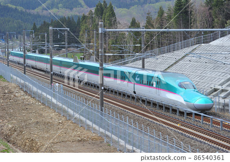 北海道新幹線 Yunosato Chinai (Shin) -Kikonai JR East E5 系列 U5 組織 (仙台) 隼鳥 86540361