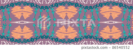 American native ornament. Seamless aztec background. 86540552