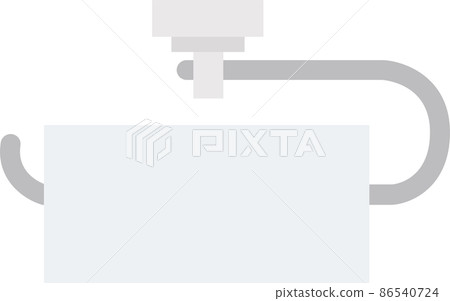 Kitchen paper illustration material vector 86540724