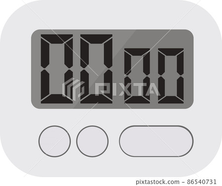 Kitchen timer illustration material vector 86540731