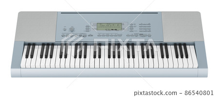 Synthesizer, 3D rendering Synthesizer, 3D rendering 86540801