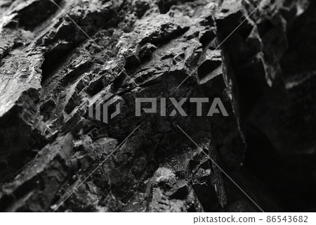 岩石，岩石背景材料，陰暗凝重的大氣形象 86543682