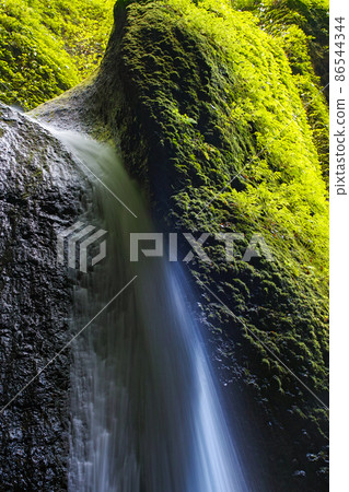 兵庫縣/洞穴中的神秘瀑布“Shiwagara Falls” 兵庫縣/洞穴中的神秘瀑布“Shiwagara Falls” 86544344
